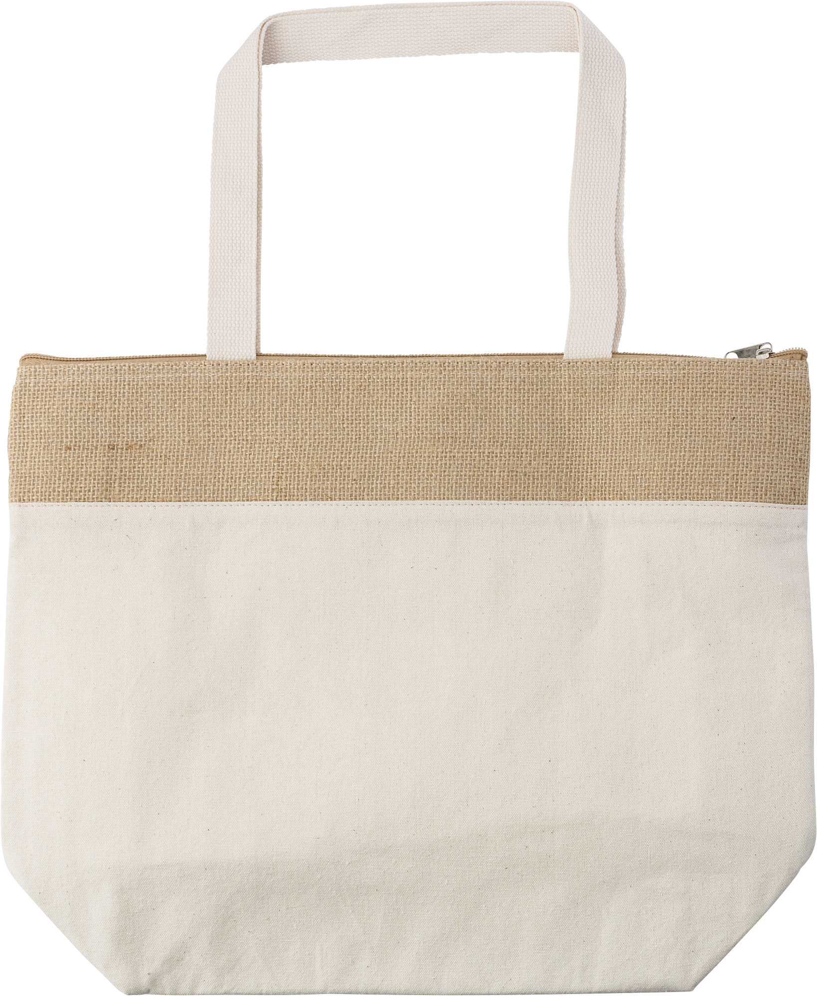 Picture of Jute shopper cool bag. (220gsm/6.49oz)