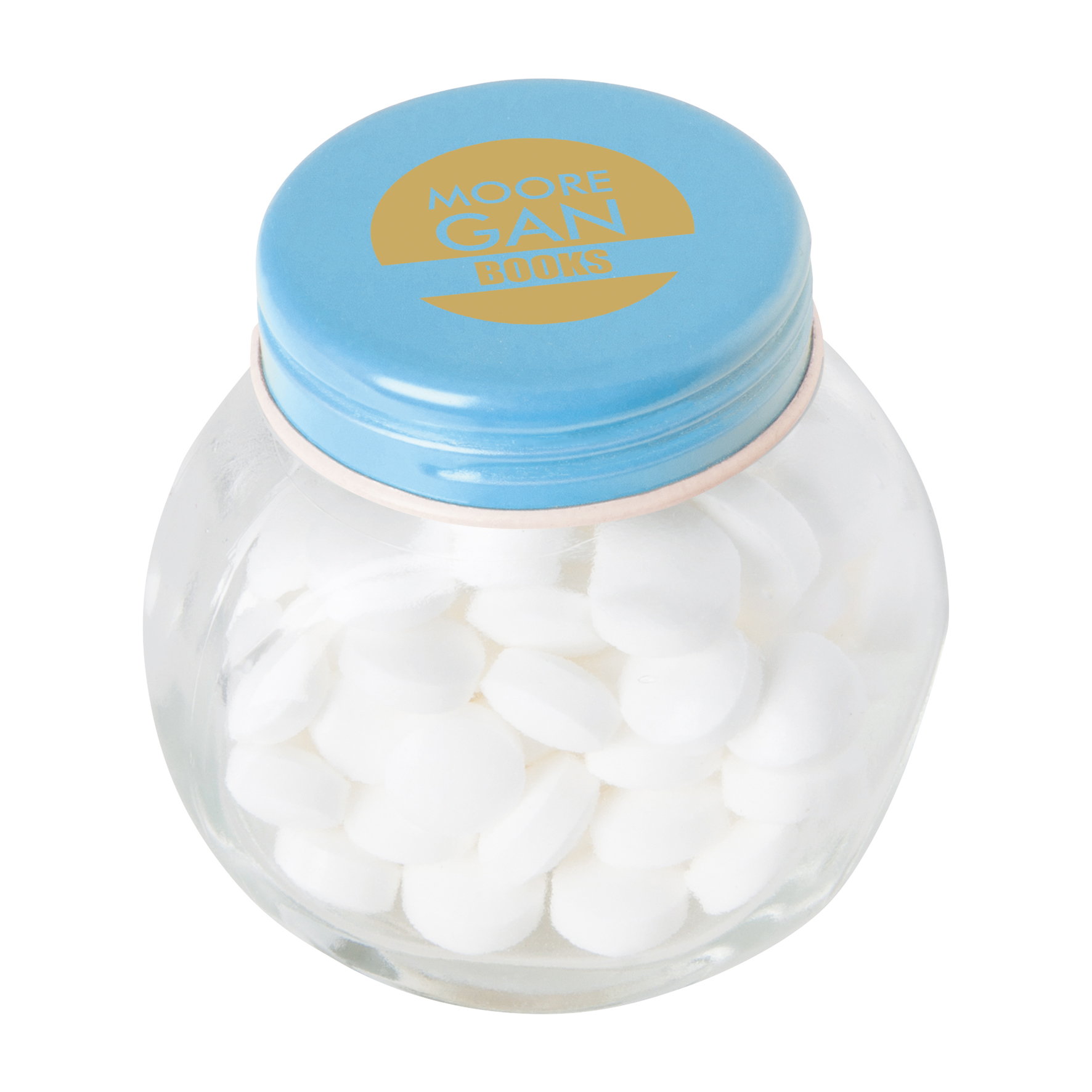 Picture of Small glass jar with dextrose mints