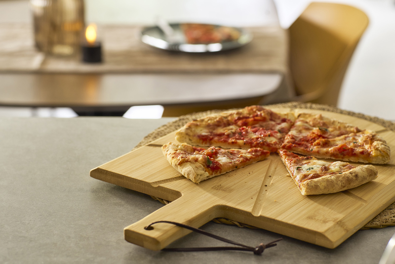 Bamboo pizza board set (3pc) 1267535_011 (Brown)
