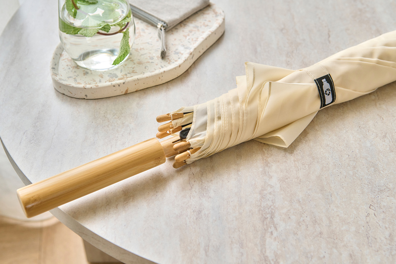 RPET Automatic golf umbrella 1306258_357 (Beige)