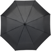 Foldable Pongee umbrella 8825_001 (Black)