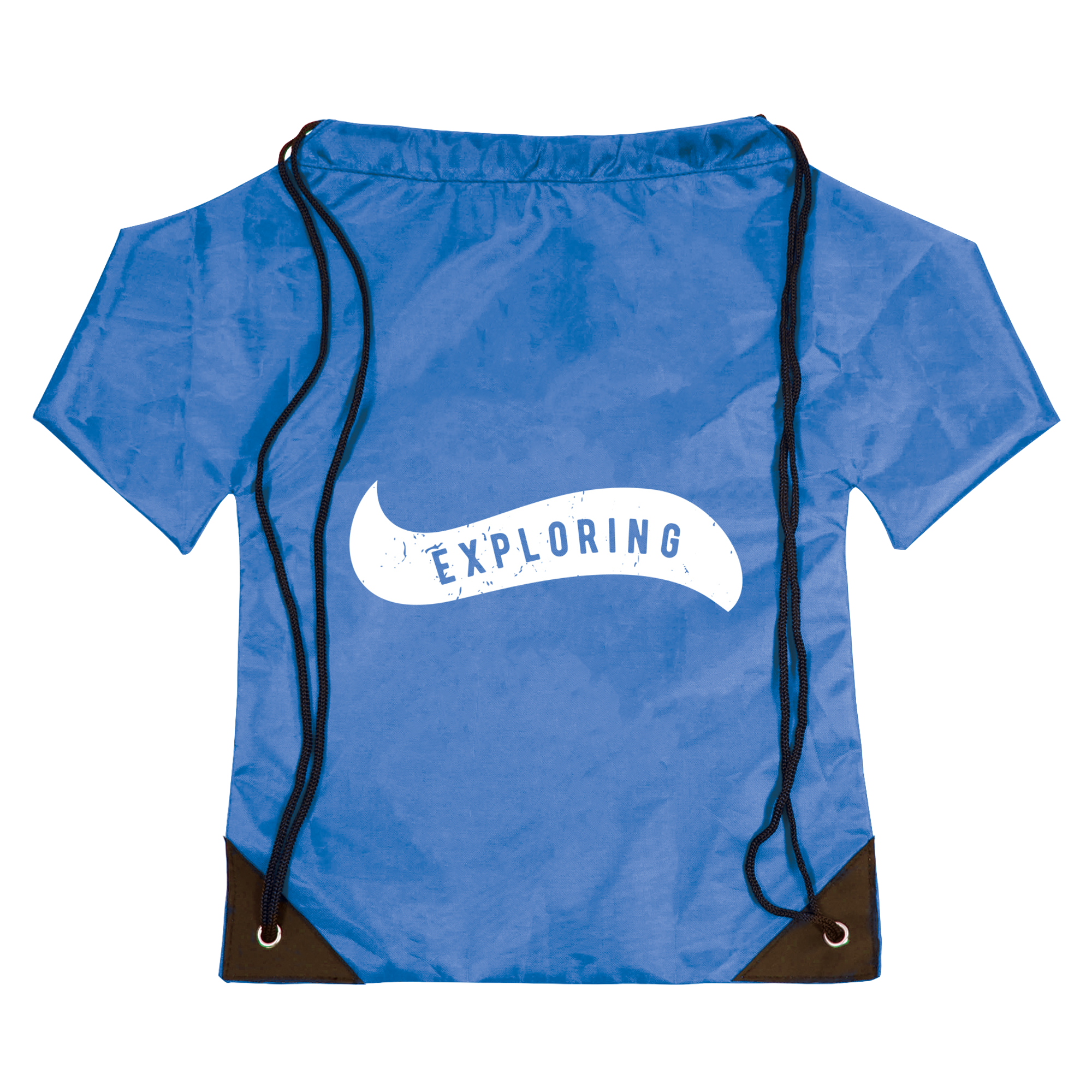 Picture of Nylon t-shirt drawstring bag