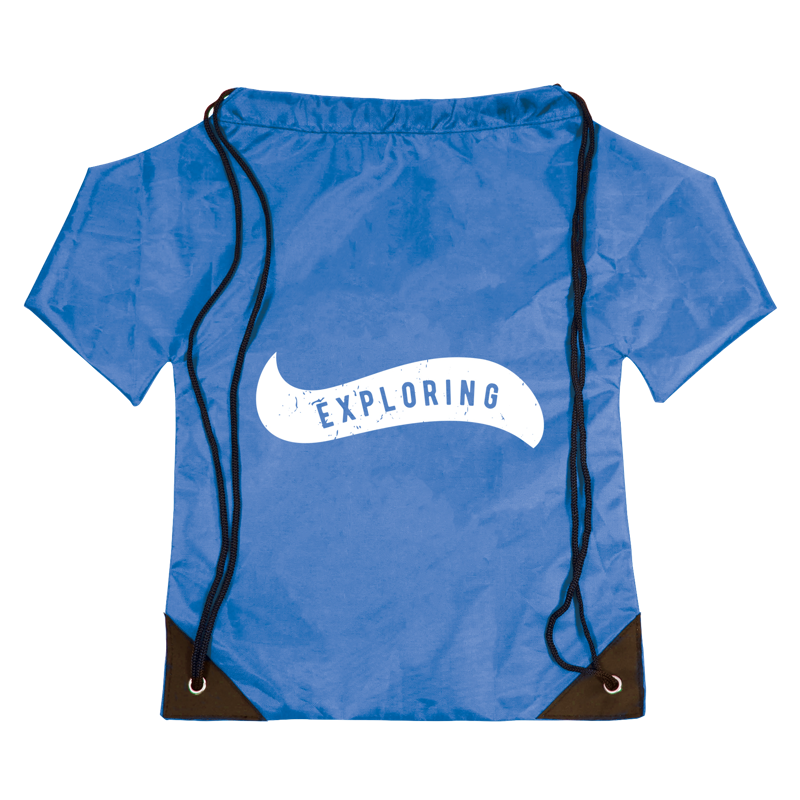 Nylon backpack T-shirt X201321_005 (Blue)
