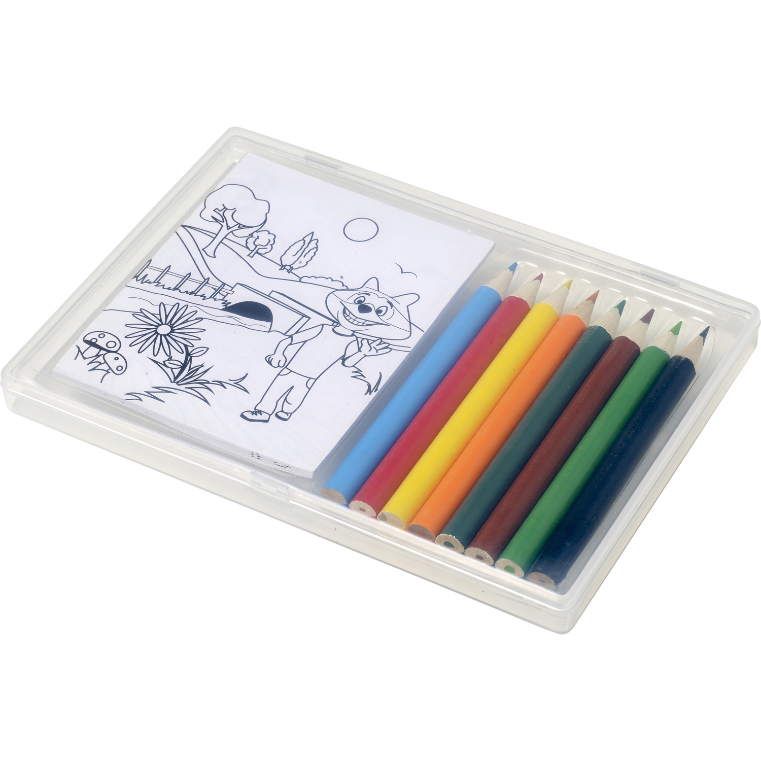 Picture of Pencils and colouring sheets