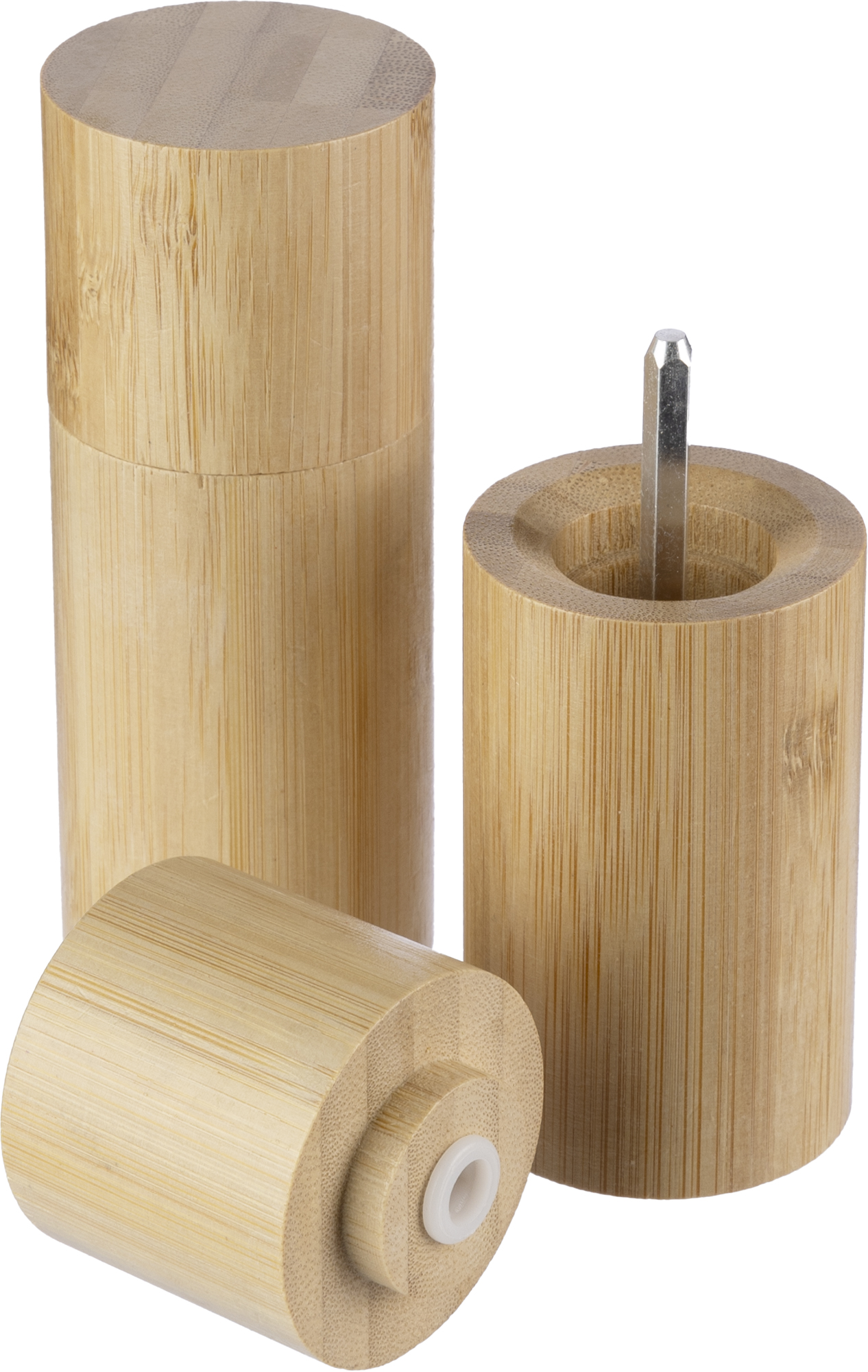 Picture of Bamboo spice mill set (2pc)