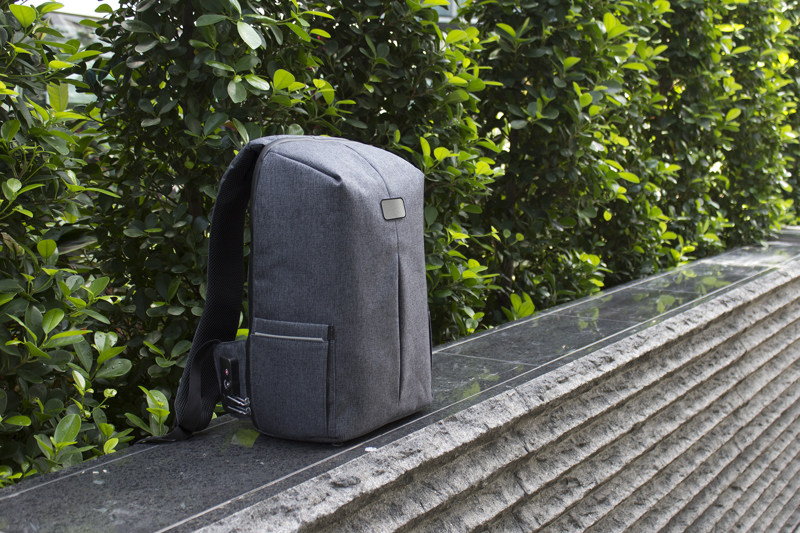 BrandCharger anti-theft RPET backpack 1163614_lif