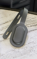 Recycled PU luggage tag (Built-in Apple Find My) 1267661_001 (Black)