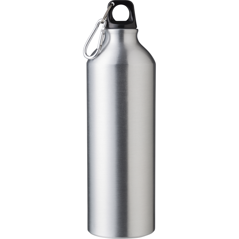 Recycled aluminium single walled bottle (750ml) 1015121_032 (Silver)