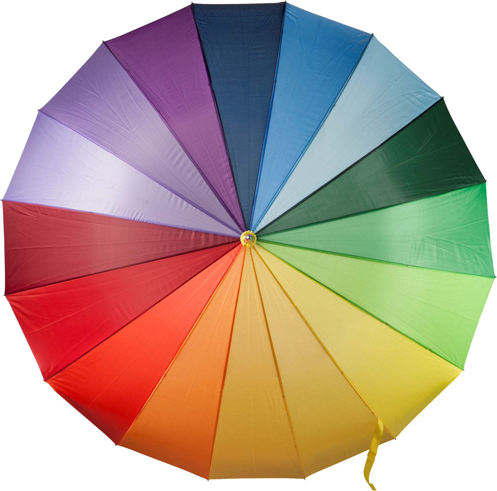 Picture of Rainbow polyester umbrella