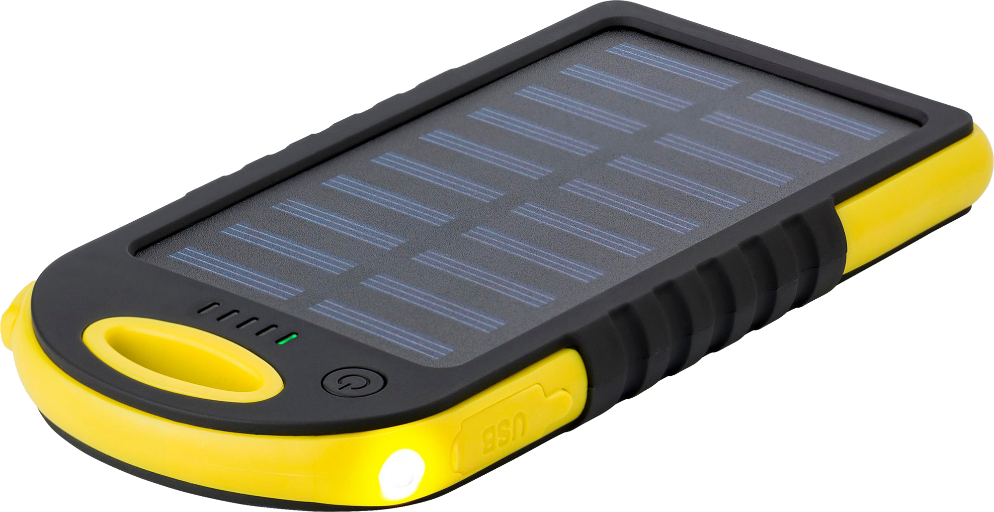 Picture of Rubberized solar power bank (4000 mAh)
