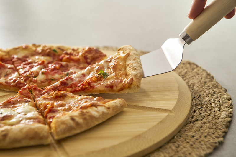Bamboo pizza board set (3pc) 1267535_011 (Brown)