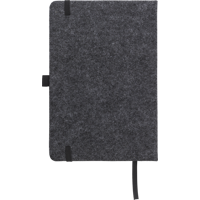 RPET felt notebook (A5) 970941_491 (Dark Grey)