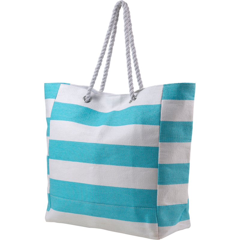 Cotton beach bag 7857_018 (Light blue)