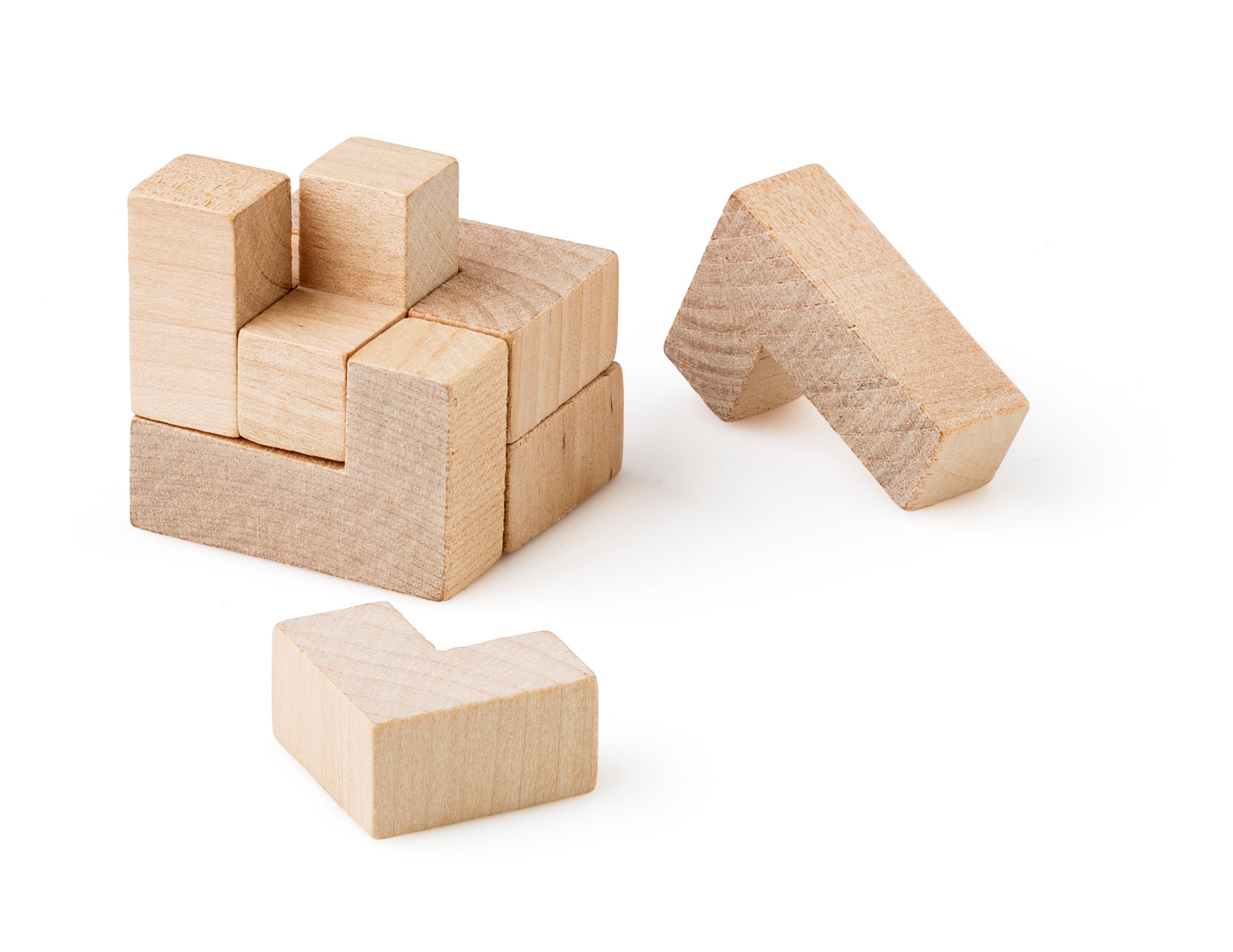 Picture of Wooden cube puzzle