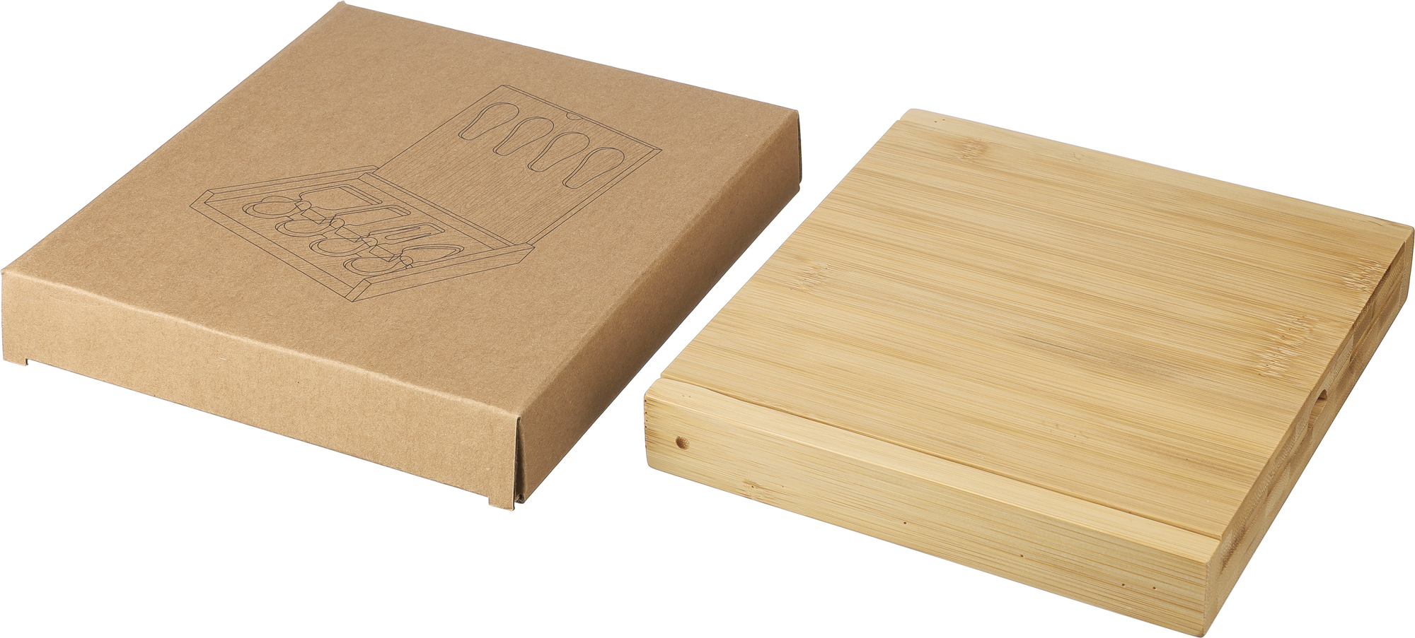 Picture of Bamboo cheese board set (5pc)