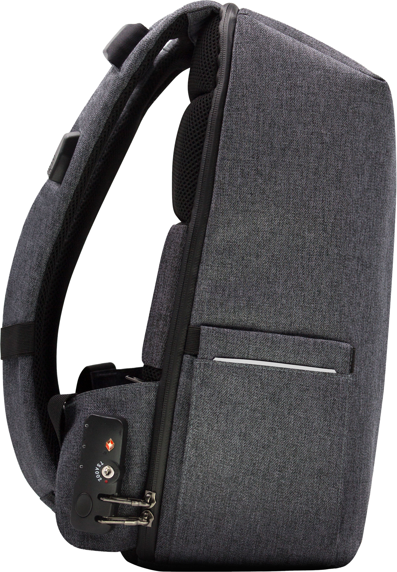 Picture of BrandCharger anti-theft RPET backpack