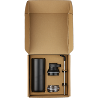 Stainless steel double walled bottle (500ml) 1274051_001 (Black)