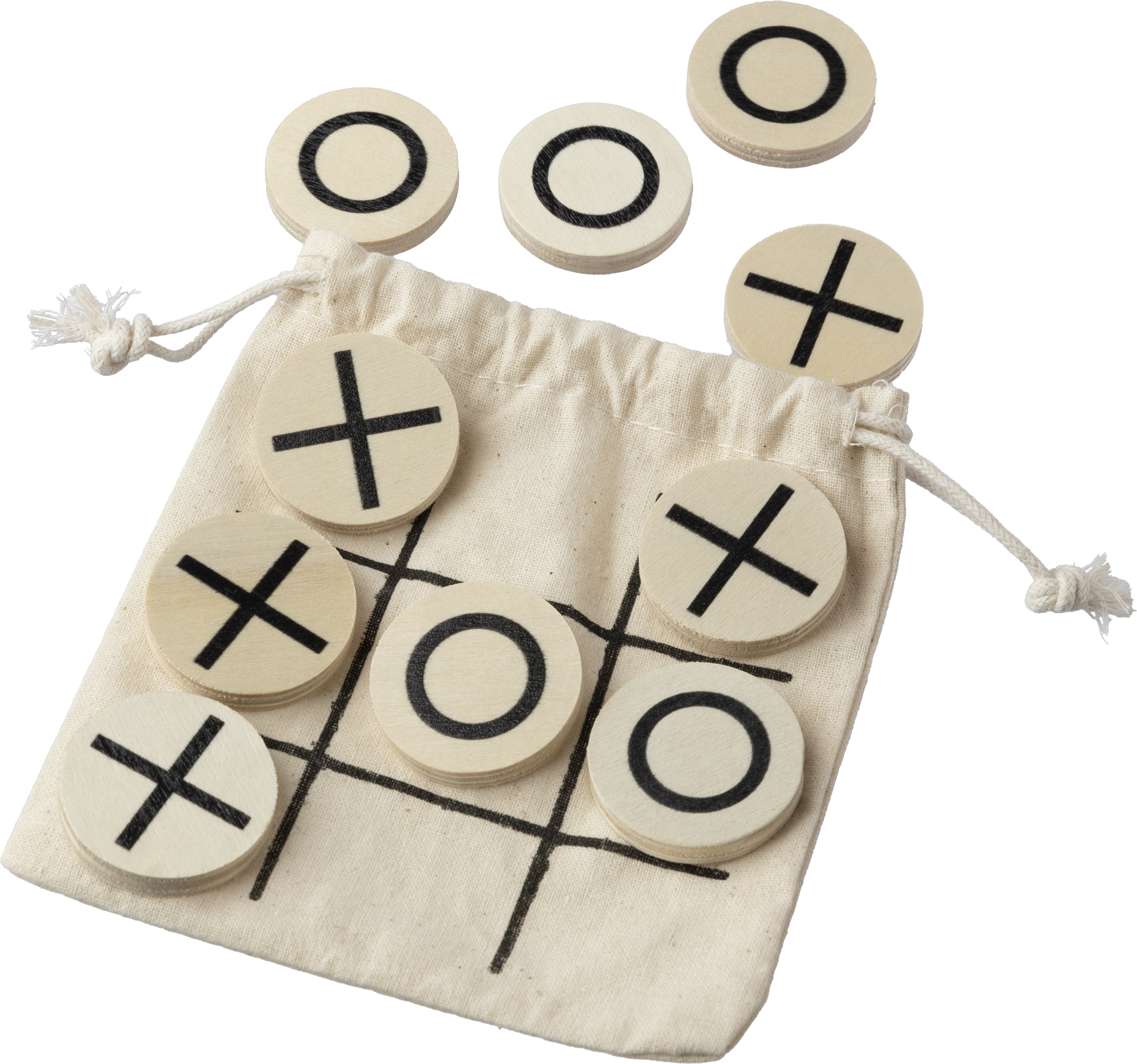 Picture of Wooden tic-tac-toe game