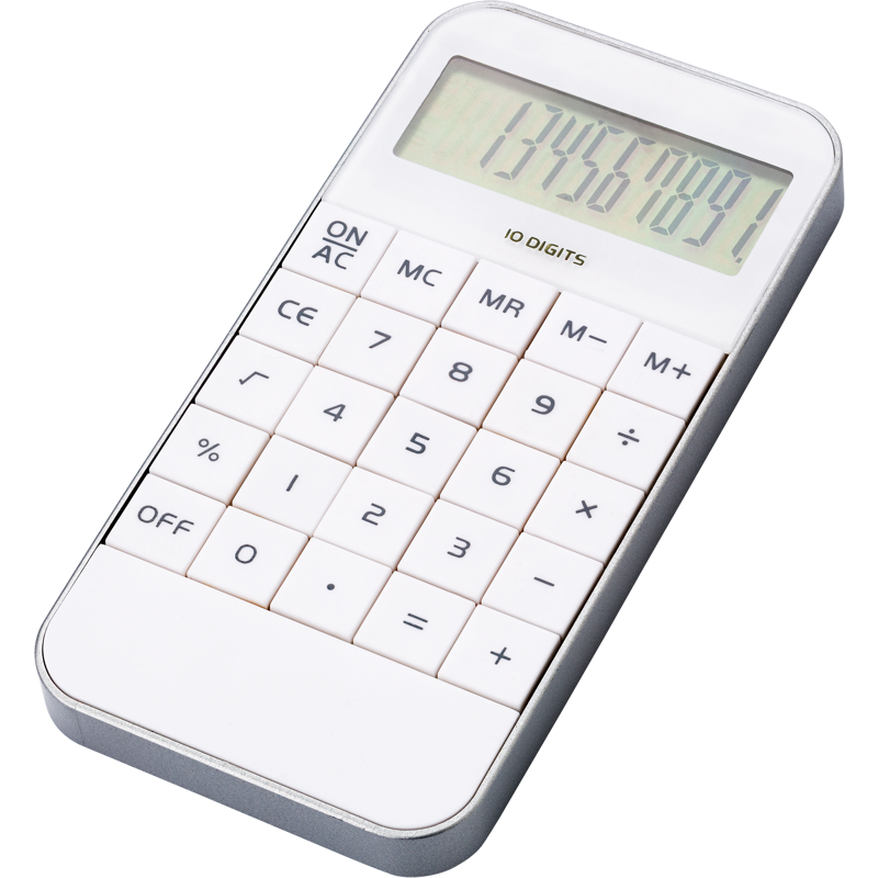 Pocket calculator 1140_002 (White)