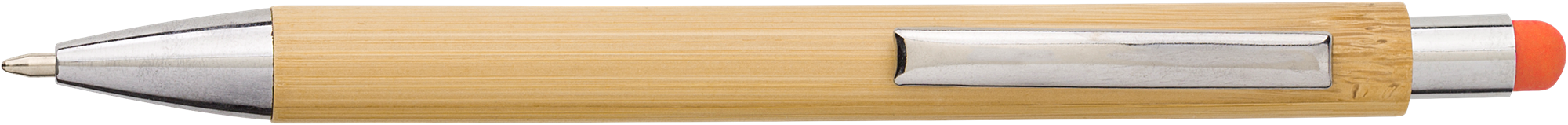 Picture of Bamboo and plastic ballpen