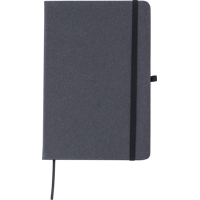 Recycled leather notebook (A5) 1015151_001 (Black)
