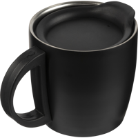 Double walled steel travel mug (350ml) 8227_001 (Black)