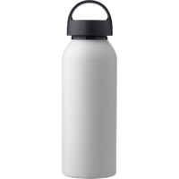 Recycled aluminium single walled bottle (500ml) 965865_002 (White)