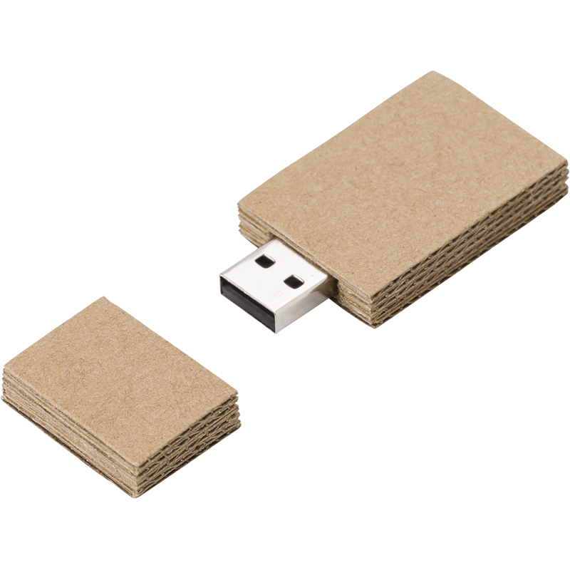Cardboard USB drive 9308_011 (Brown)