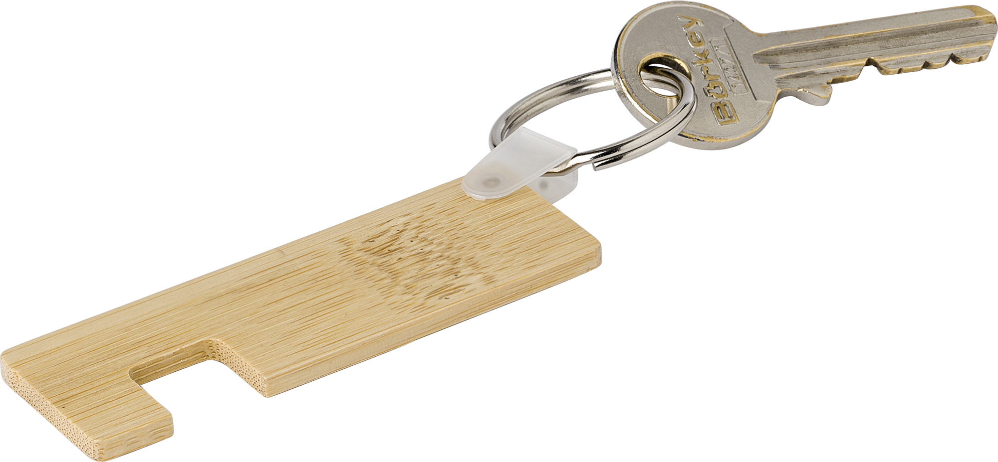 Picture of Bamboo phone holder keyring