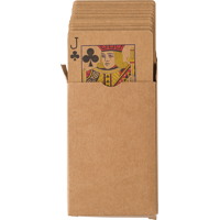 Recycled paper playing cards 710073_011 (Brown)