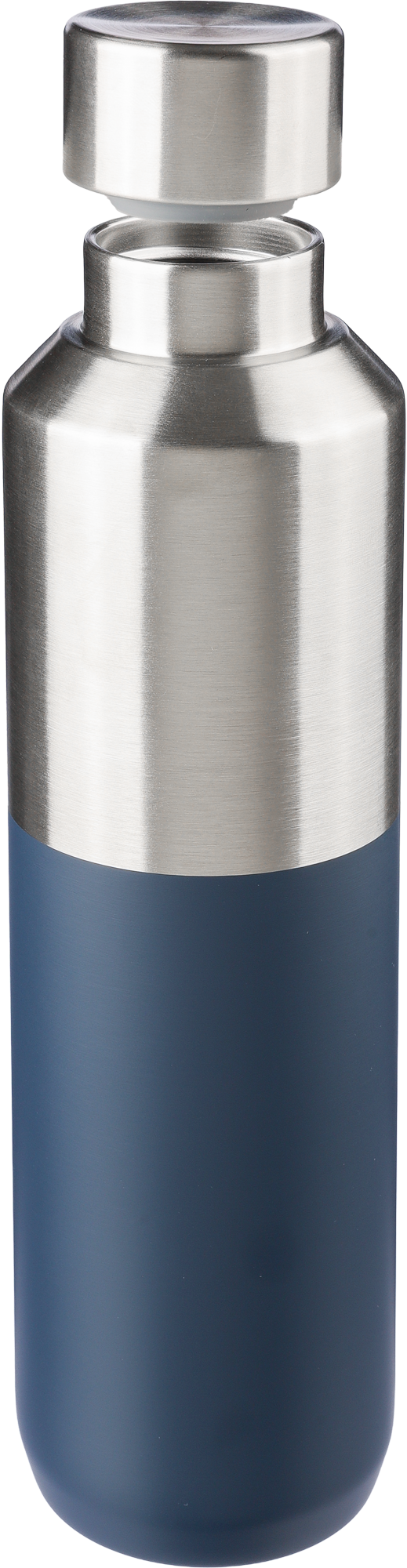 Picture of Recycled stainless steel double walled bottle (600ml)