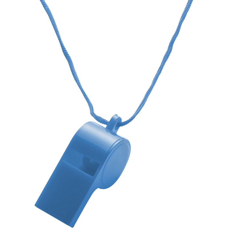 Plastic whistle 7060_005 (Blue)