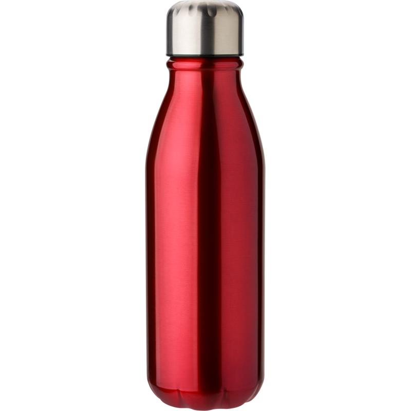 Aluminium single walled bottle (500ml) 662819_008 (Red)