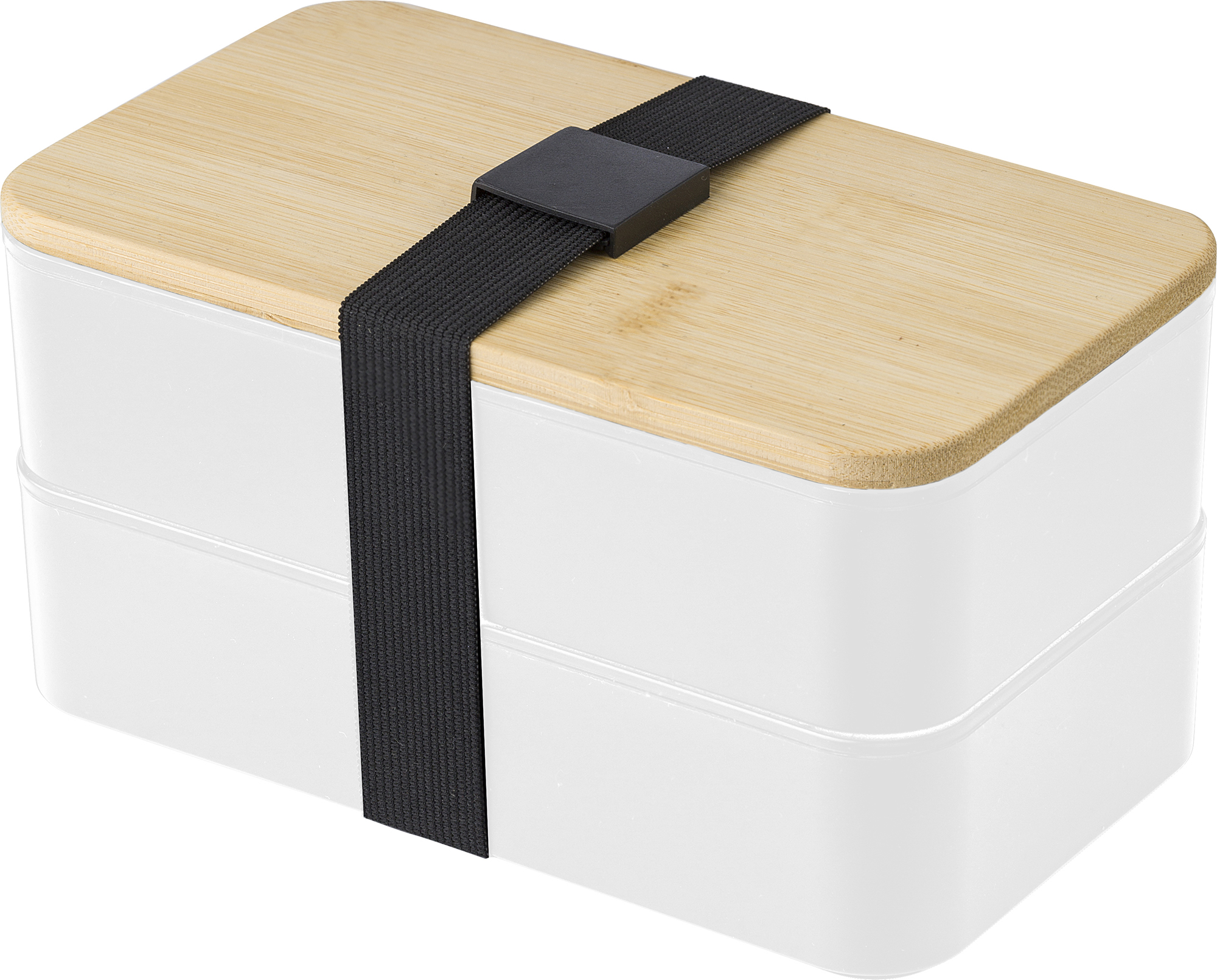 Picture of Double lunch box with bamboo lid