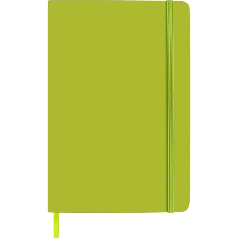 Soft feel notebook (approx. A5) 3076_029 (Light green)