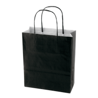 Paper bag (180 x 220 x 80mm) X201611_001 (Black)