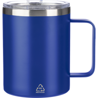 Recycled double walled travel mug (300 ml) 1097560_023 (Cobalt blue)