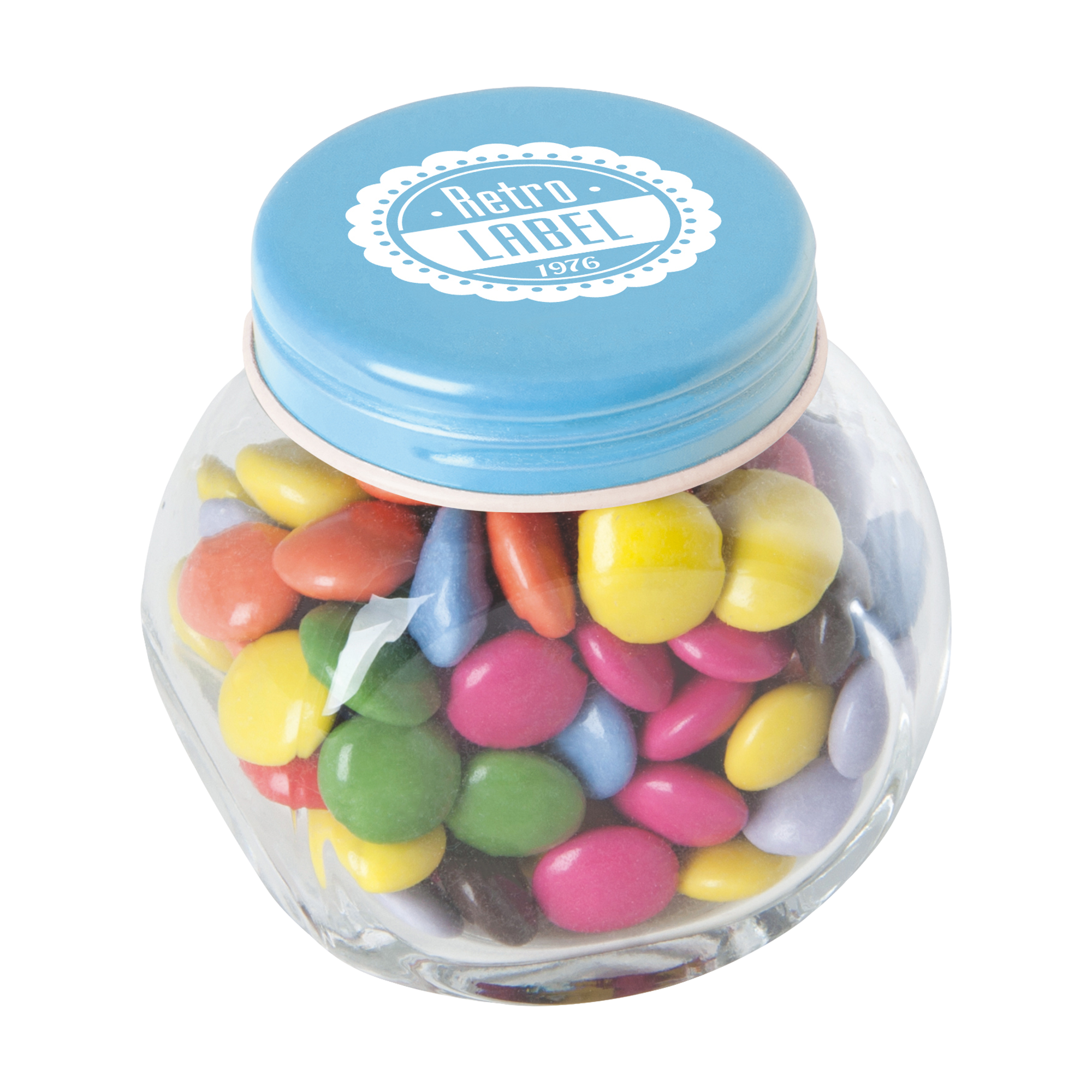 Picture of Small glass jar with choco's