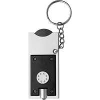 Key holder with coin 1987_001 (Black)
