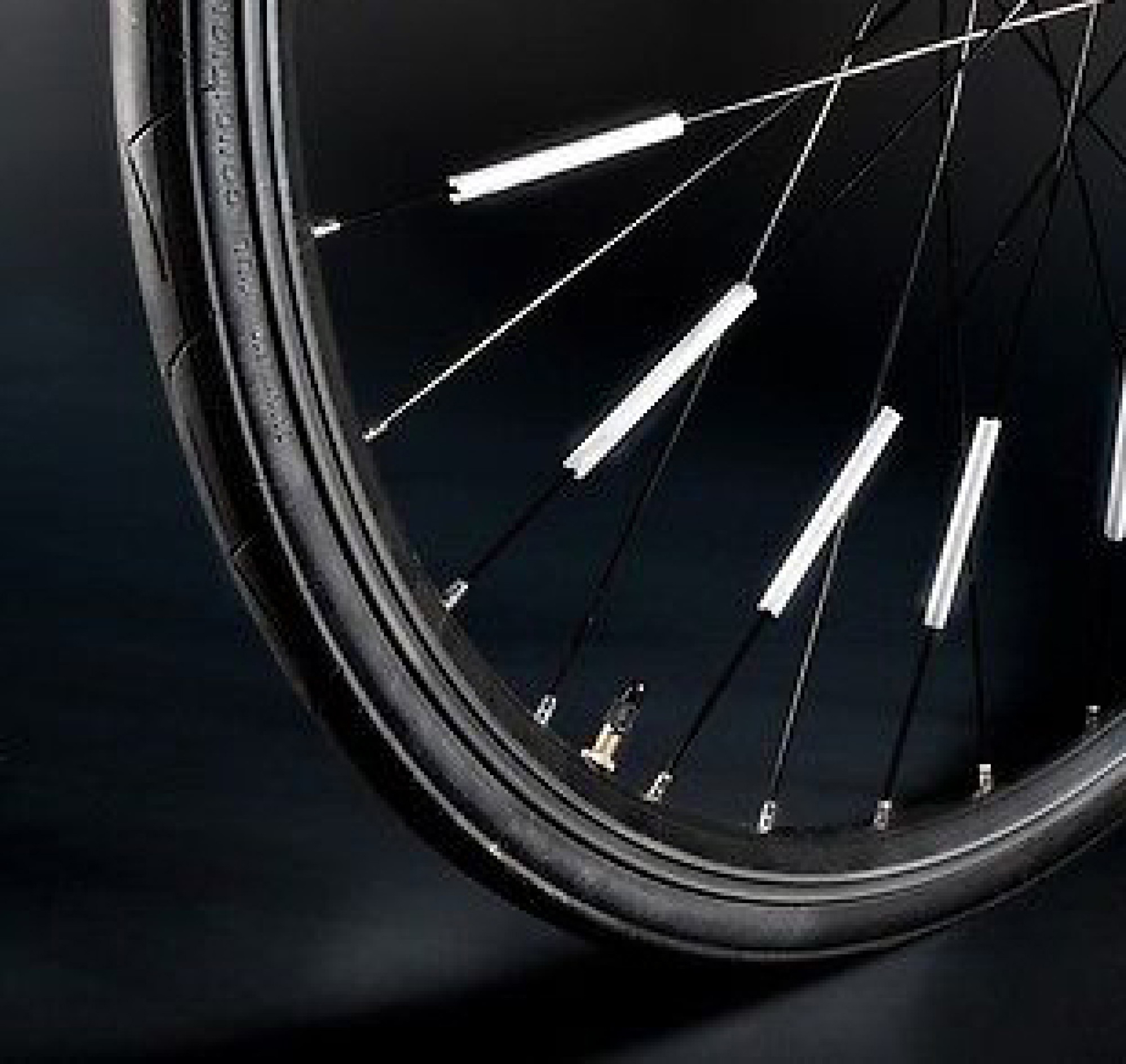 Picture of Reflective strips for bicycle spokes