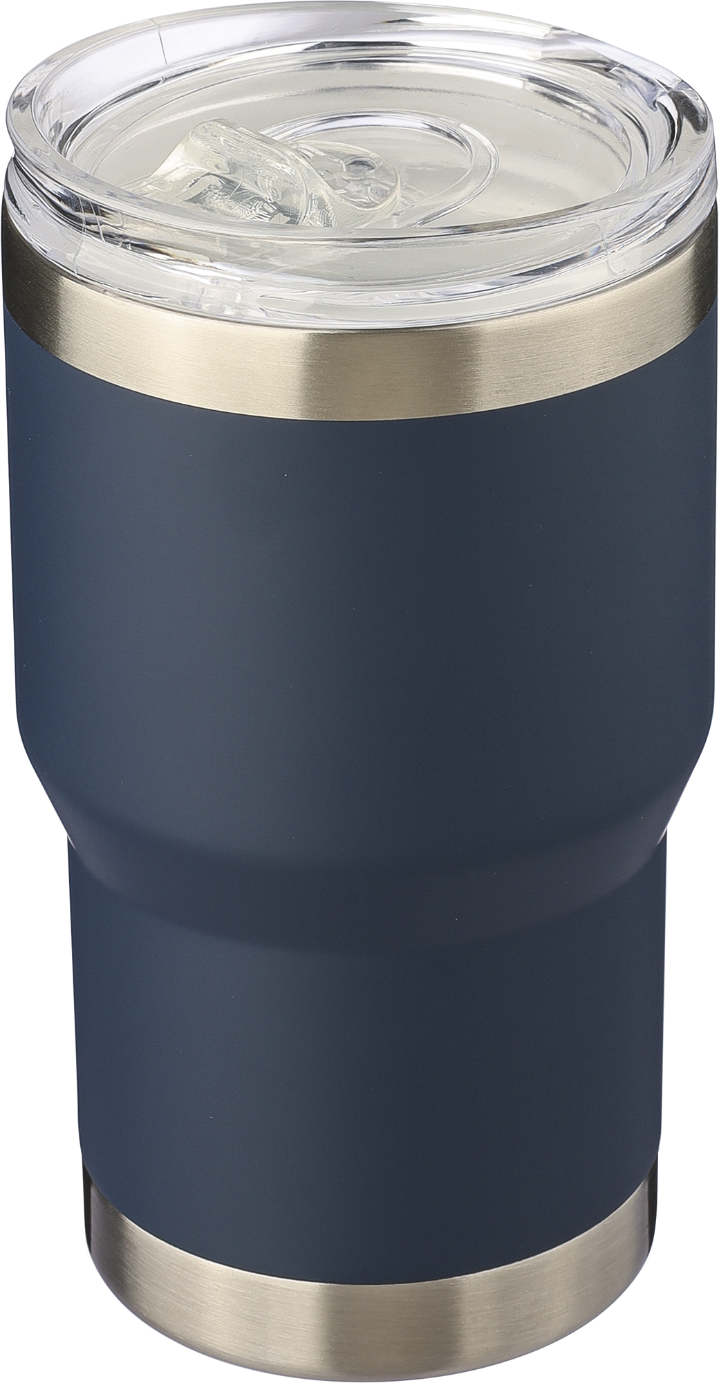 Picture of Recycled stainless steel double walled travel mug (350ml)