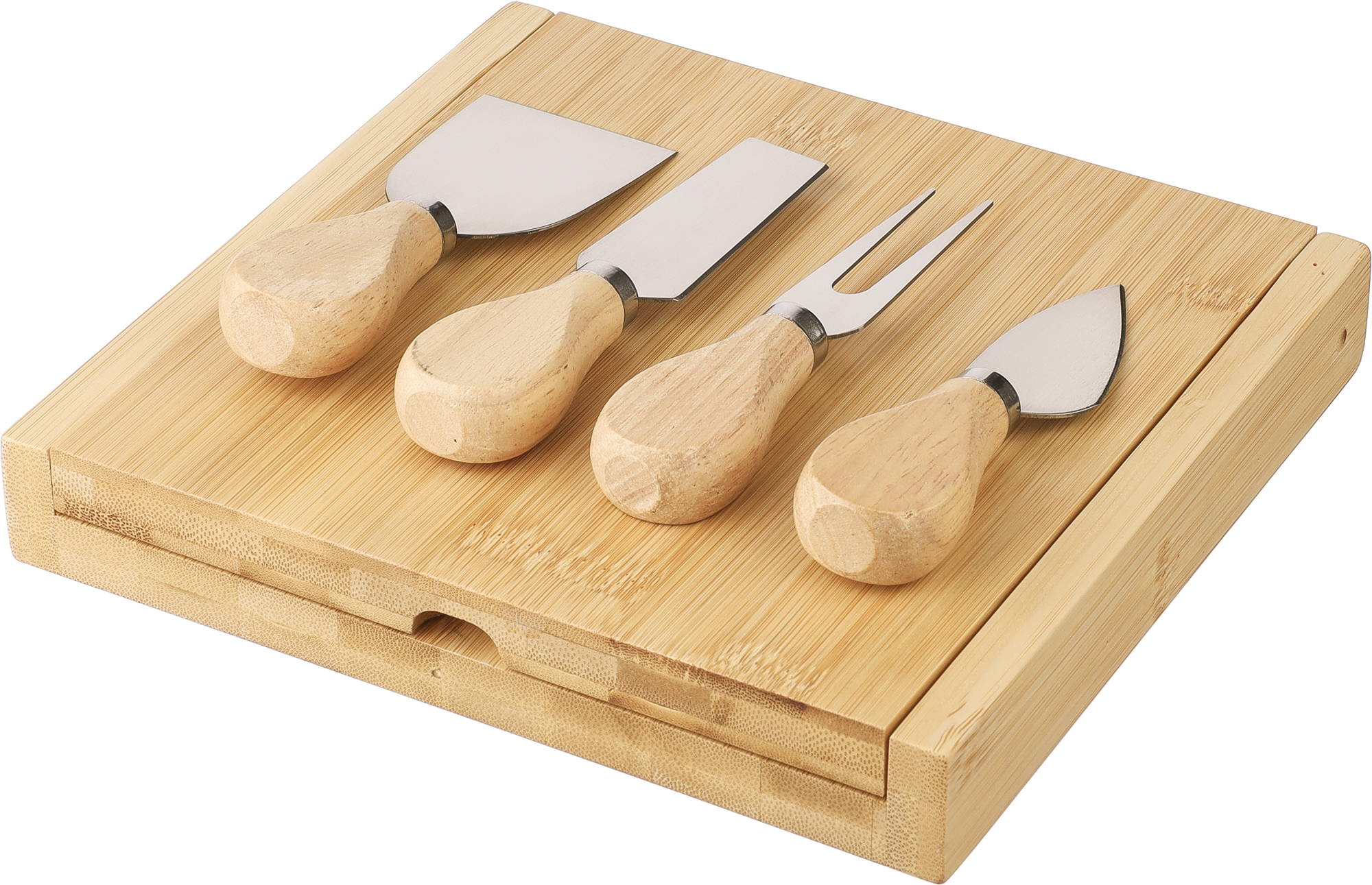Picture of Bamboo cheese board set (5pc)