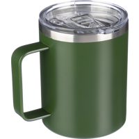 Recycled double walled travel mug (300 ml) 1097560_004 (Green)