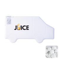 Van mint card with sugar free mints CX0201_002 (White)