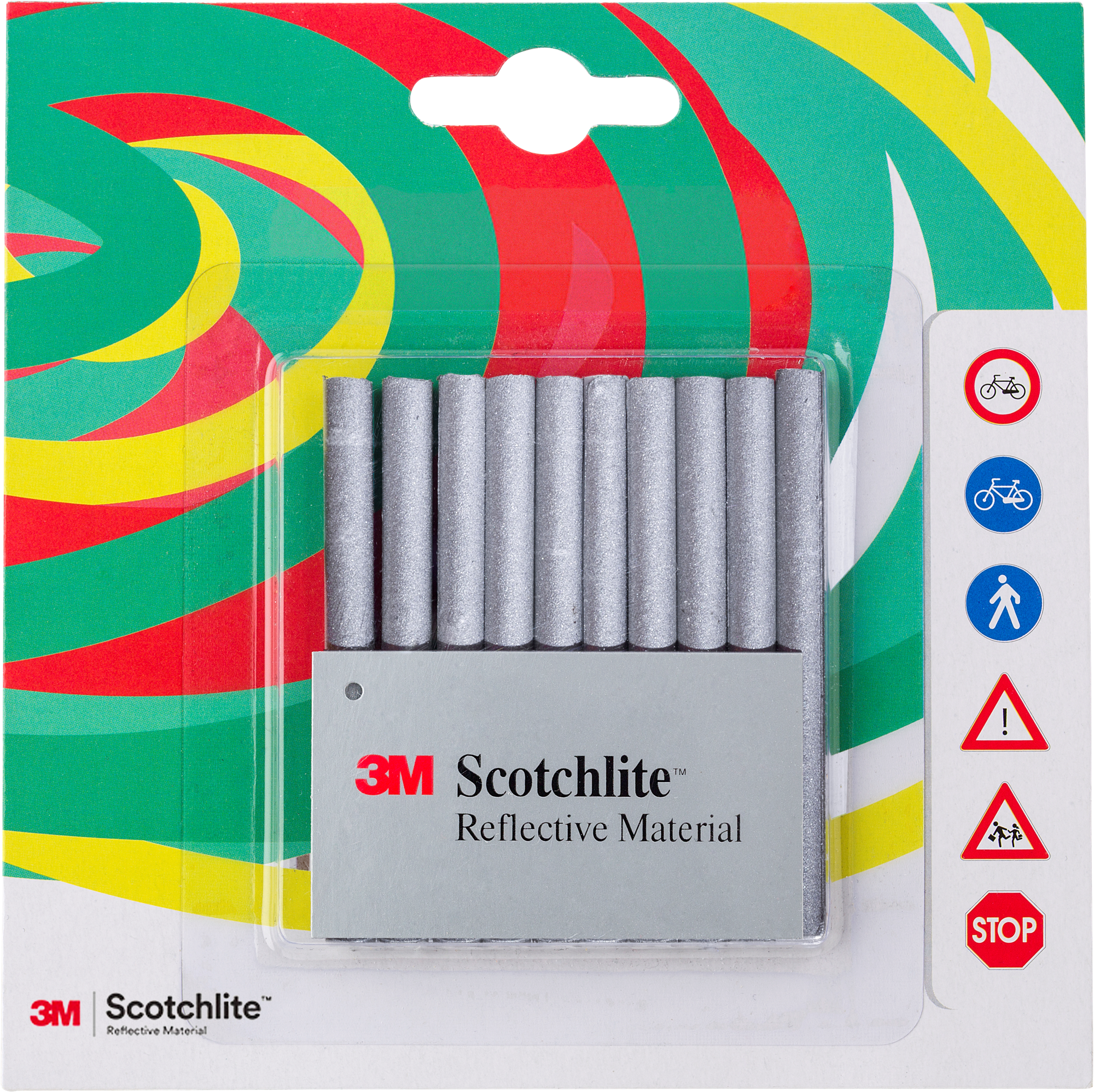 Picture of Reflective strips for bicycle spokes