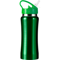 Stainless steel single walled drinking bottle (600ml) 5233_004 (Green)