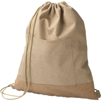 RPET drawstring bag 1015144_013 (Khaki)
