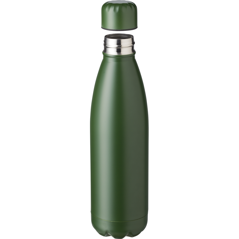 Stainlesss steel single walled bottle (750ml) 1015135_004 (Green)