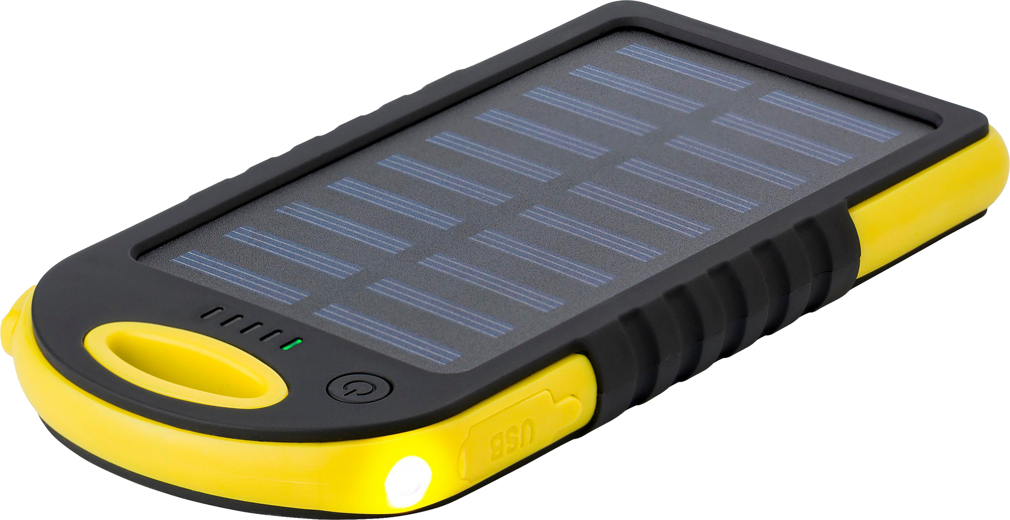 Picture of Rubberized solar power bank (4000 mAh)