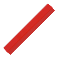 Plastic single pen box X159626_008 (Red)